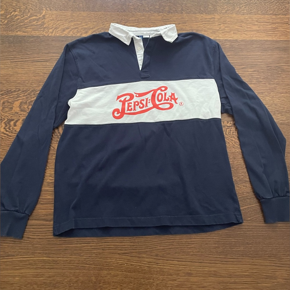 ⏳Limited Edition⏳ Divided - Pepsi Cola Rugby Shirt - Picture 2 of 5